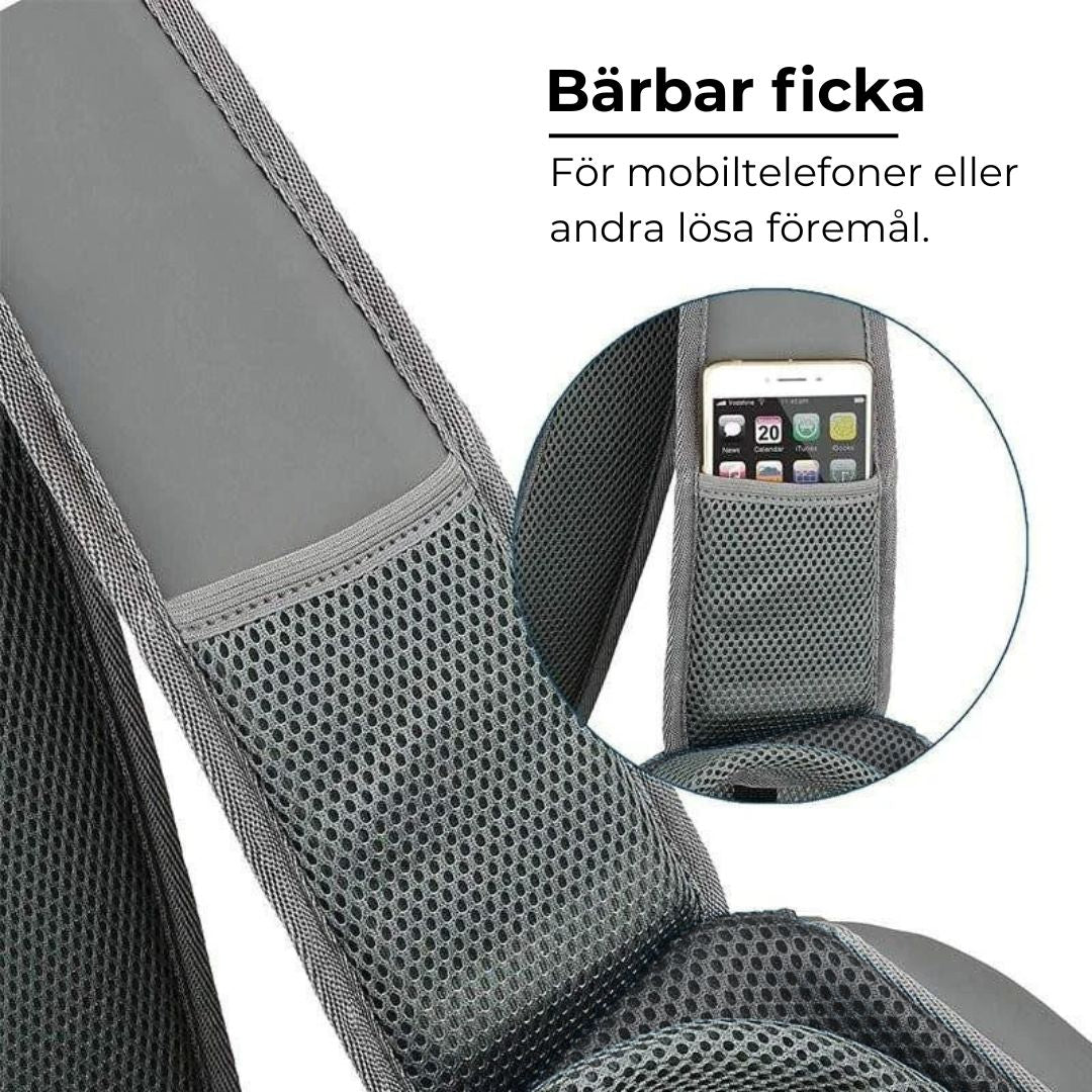 Andningsbar Slingväska för Hund & Katt – Justerbar, Bekväm & Praktisk