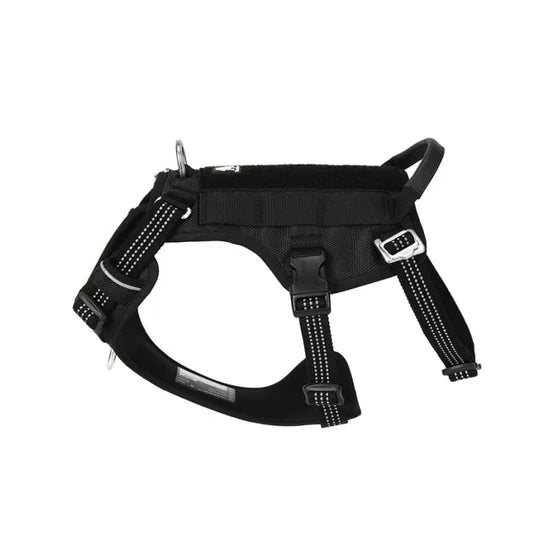 Dragsele med anti-dragfunktion och reflekterande säkerhet för hund