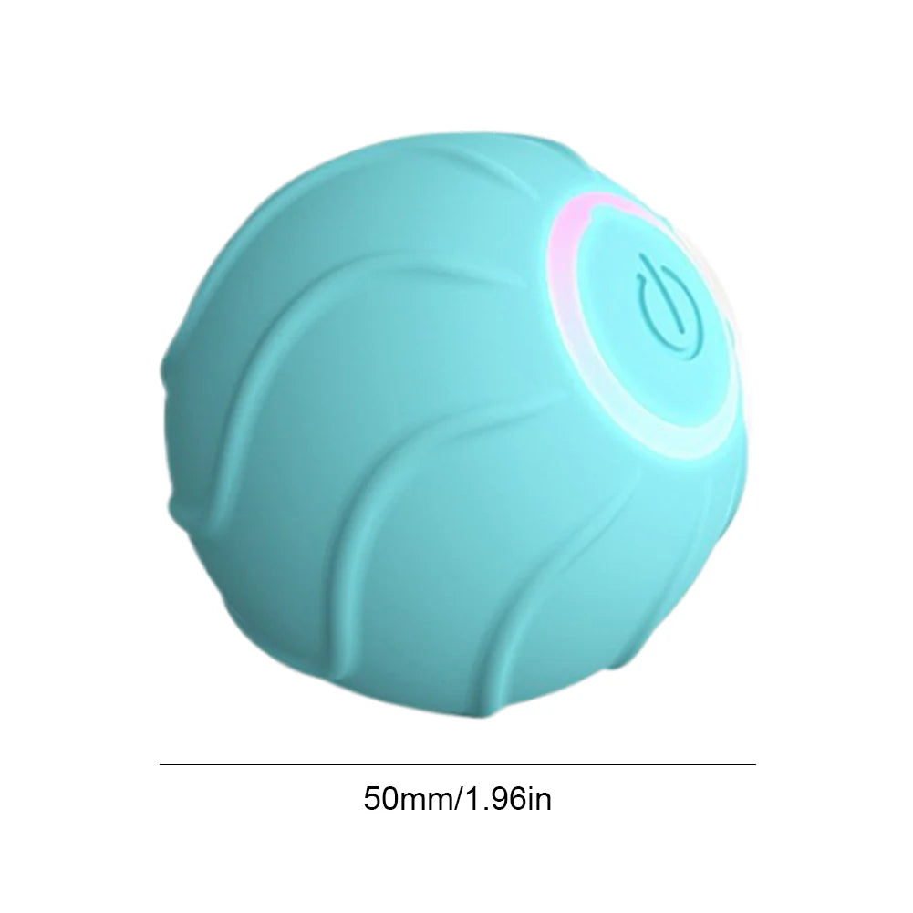 Elektrisk Rullande Kattleksak – Uppladdningsbar & Självstartande Boll