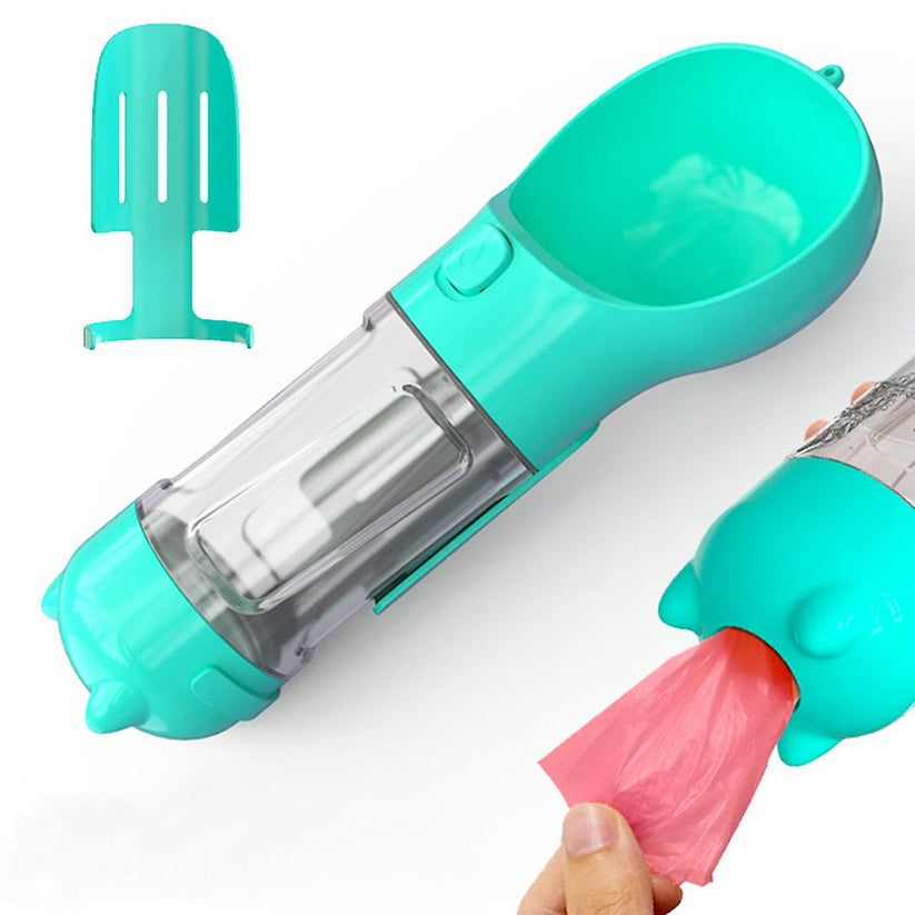 Bärbar 4 i 1 300ml Multiflaska med matbox