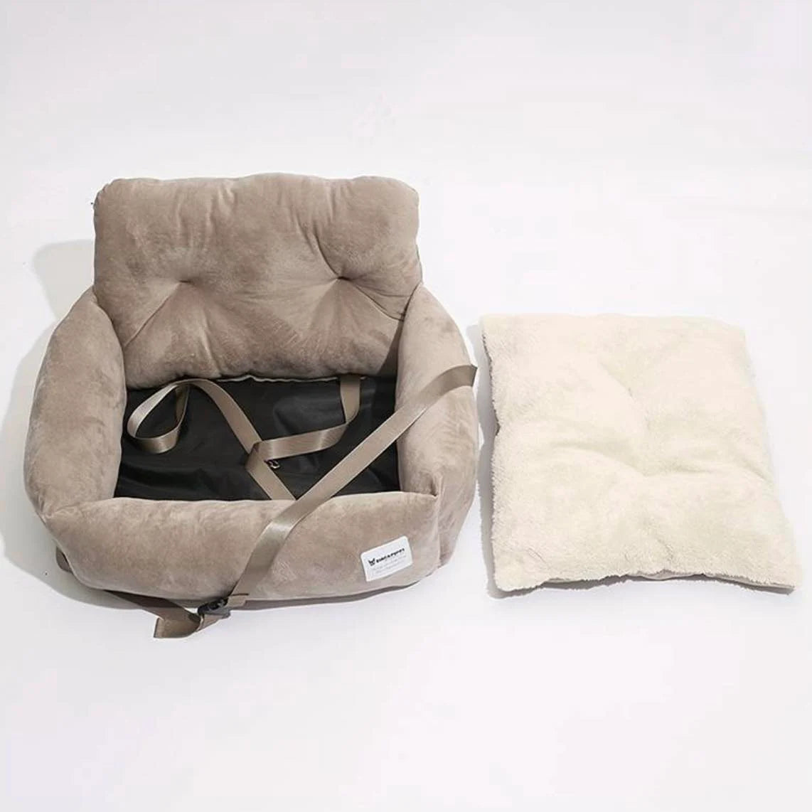 Bilsäte för hund & katt med Säkerhetsrem