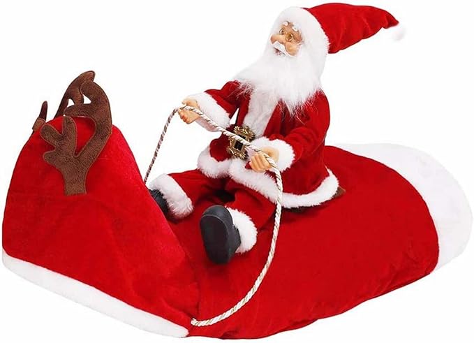 Hundtomtedräkt – Festlig & Justerbar Juloutfit för Alla Storlekar