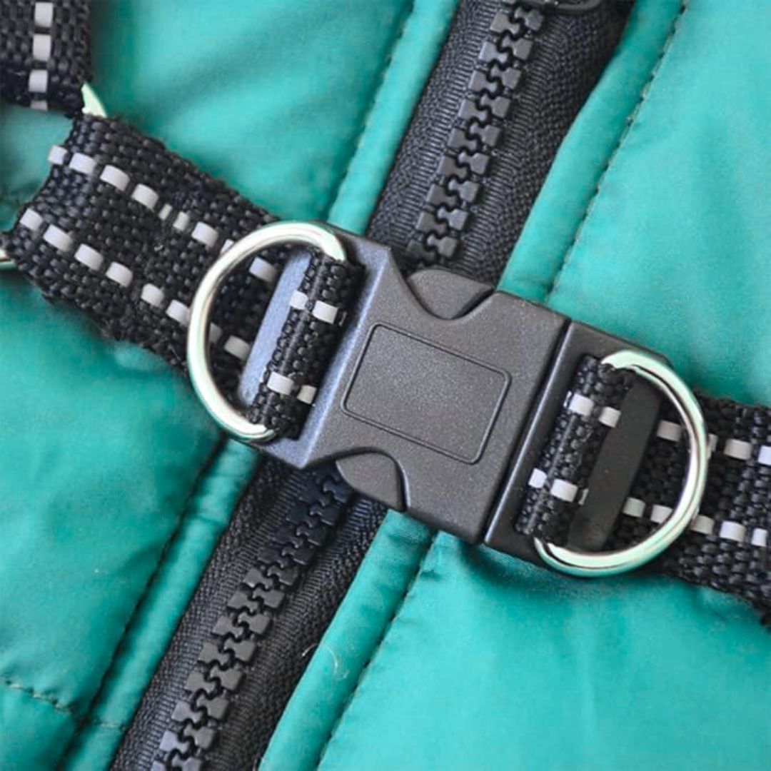 Justerbart Vintertäcke för Hund – Varmt och Bekvämt i Kylan