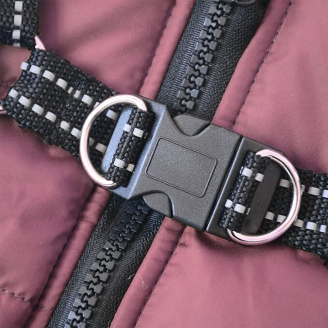 Justerbart Vintertäcke för Hund – Varmt och Bekvämt i Kylan