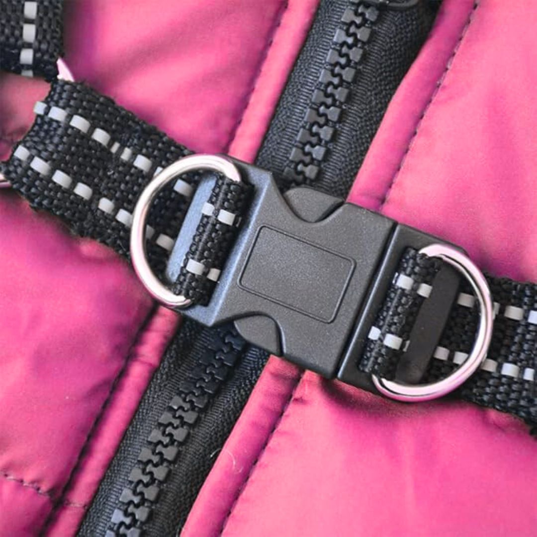 Justerbart Vintertäcke för Hund – Varmt och Bekvämt i Kylan