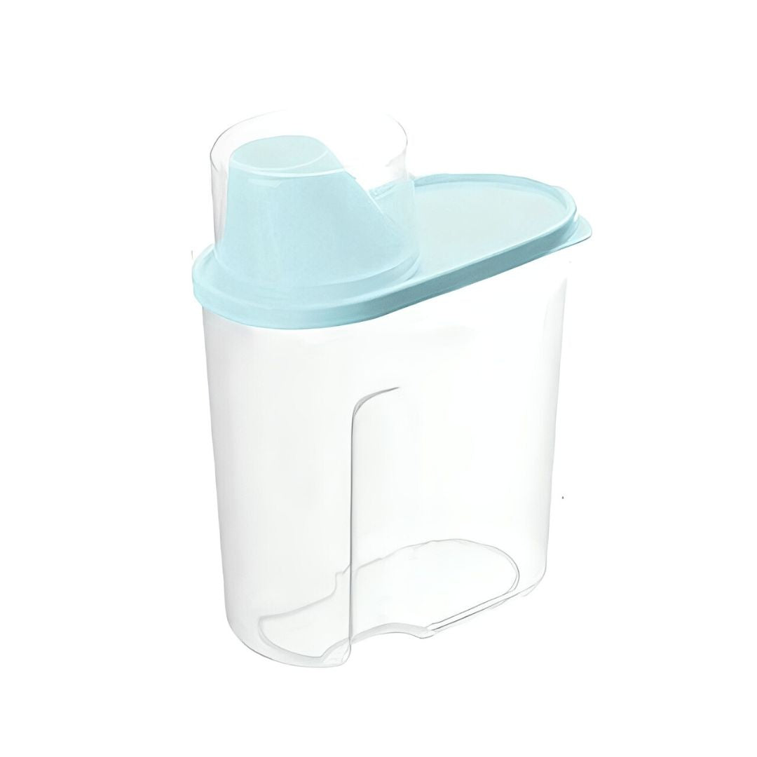 Kompakt foderbehållare med mått – 2,5 liter, smidig och praktisk