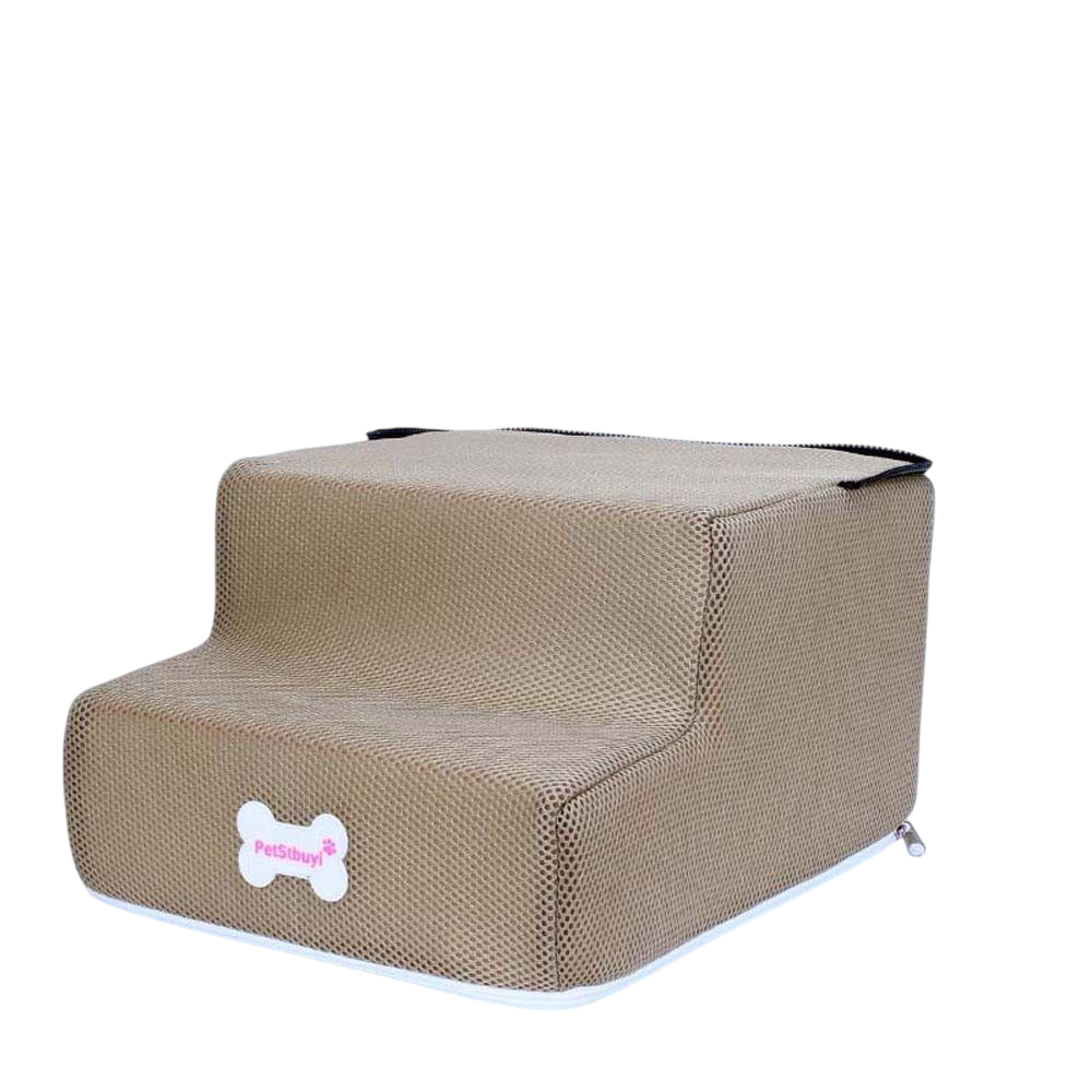 Funktionell Husdjurstrappa med Halkfria Steg – Säker Uppgång till Soffa & Säng