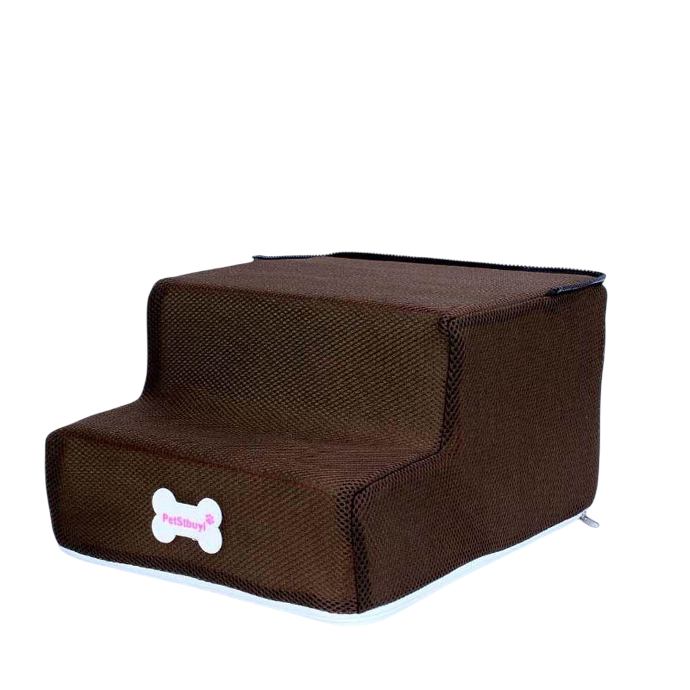 Funktionell Husdjurstrappa med Halkfria Steg – Säker Uppgång till Soffa & Säng