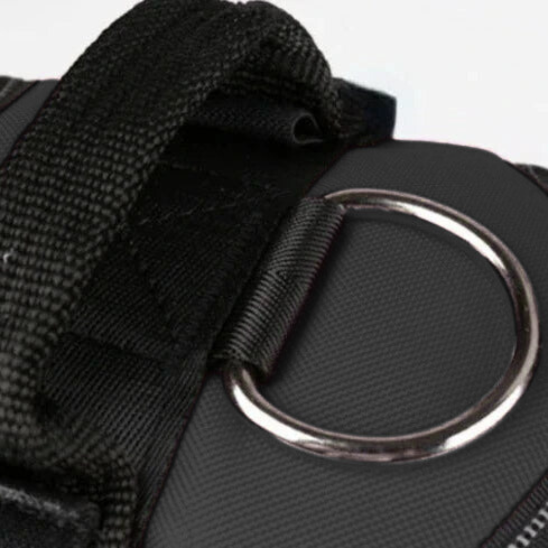 Hundsele i Läder – Justerbar & Reflekterande för Säker Promenad