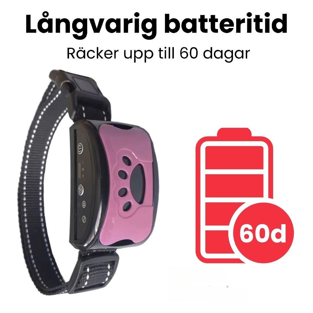 Antiskällhalsband med Vibrationskontroll – Effektiv och Skonsam Ljuddämpning