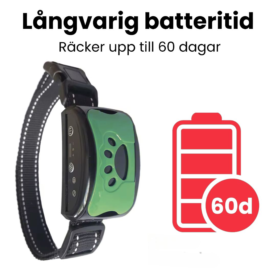 Antiskällhalsband med Vibrationskontroll – Effektiv och Skonsam Ljuddämpning