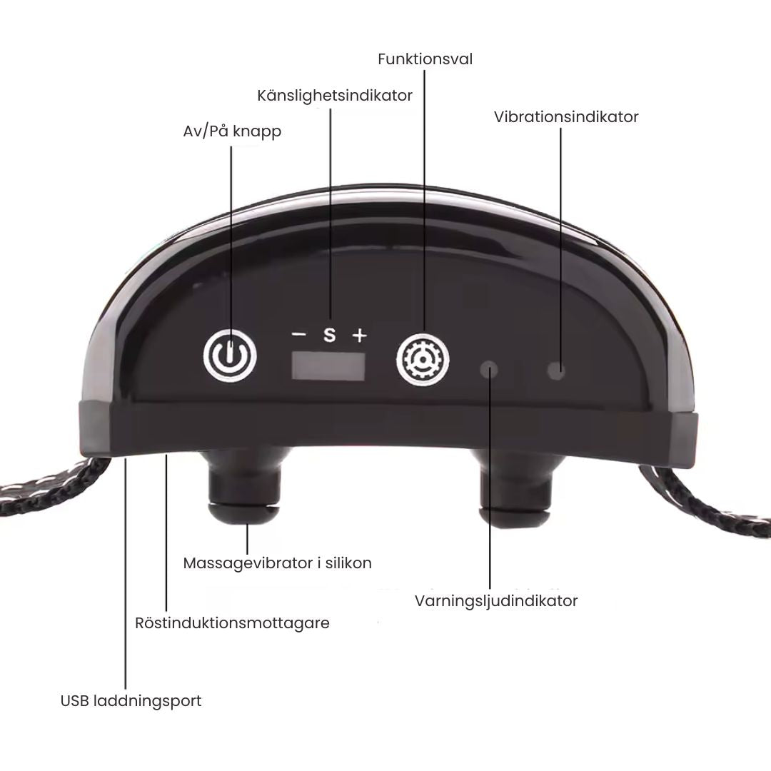 Antiskällhalsband med Vibrationskontroll – Effektiv och Skonsam Ljuddämpning