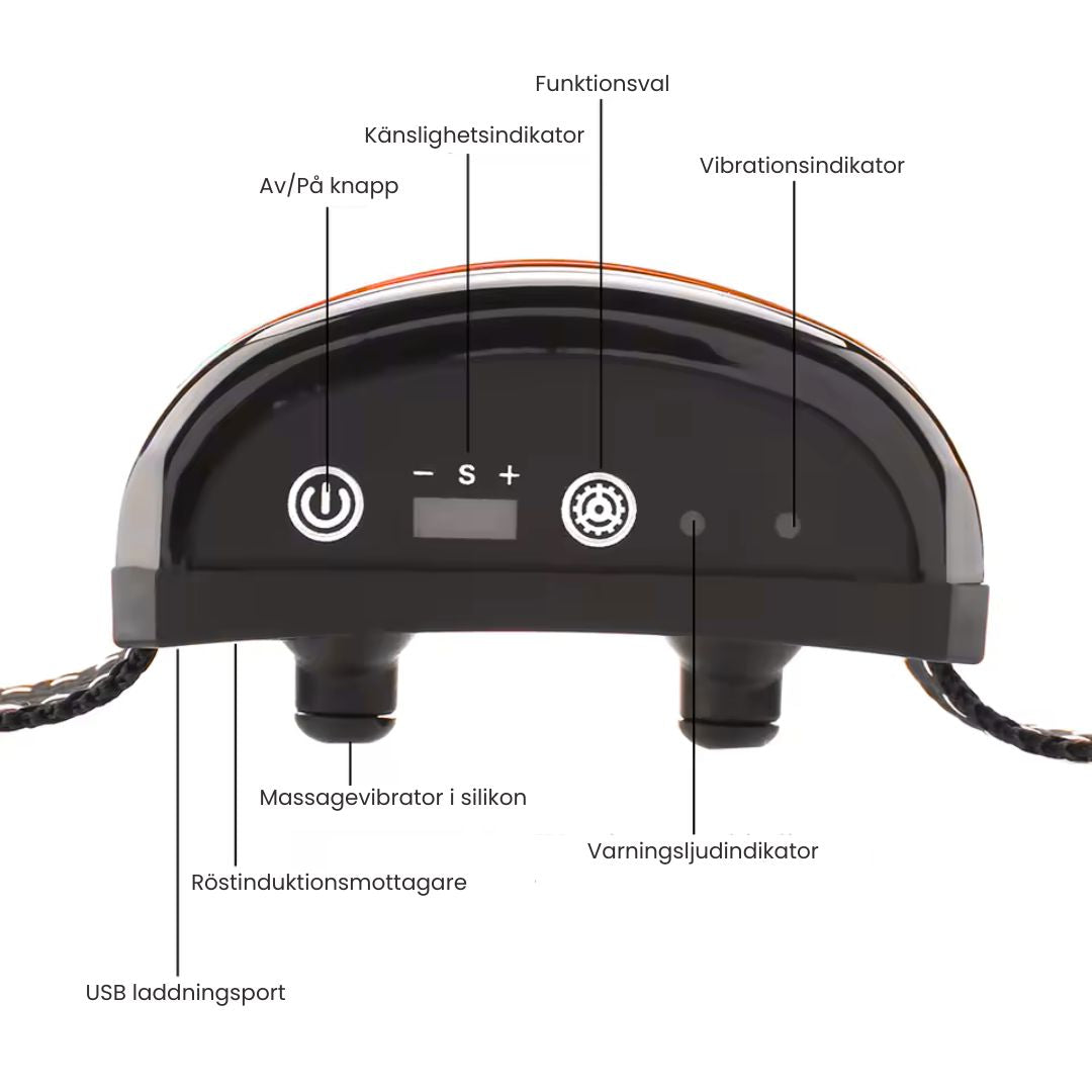 Antiskällhalsband med Vibrationskontroll – Effektiv och Skonsam Ljuddämpning