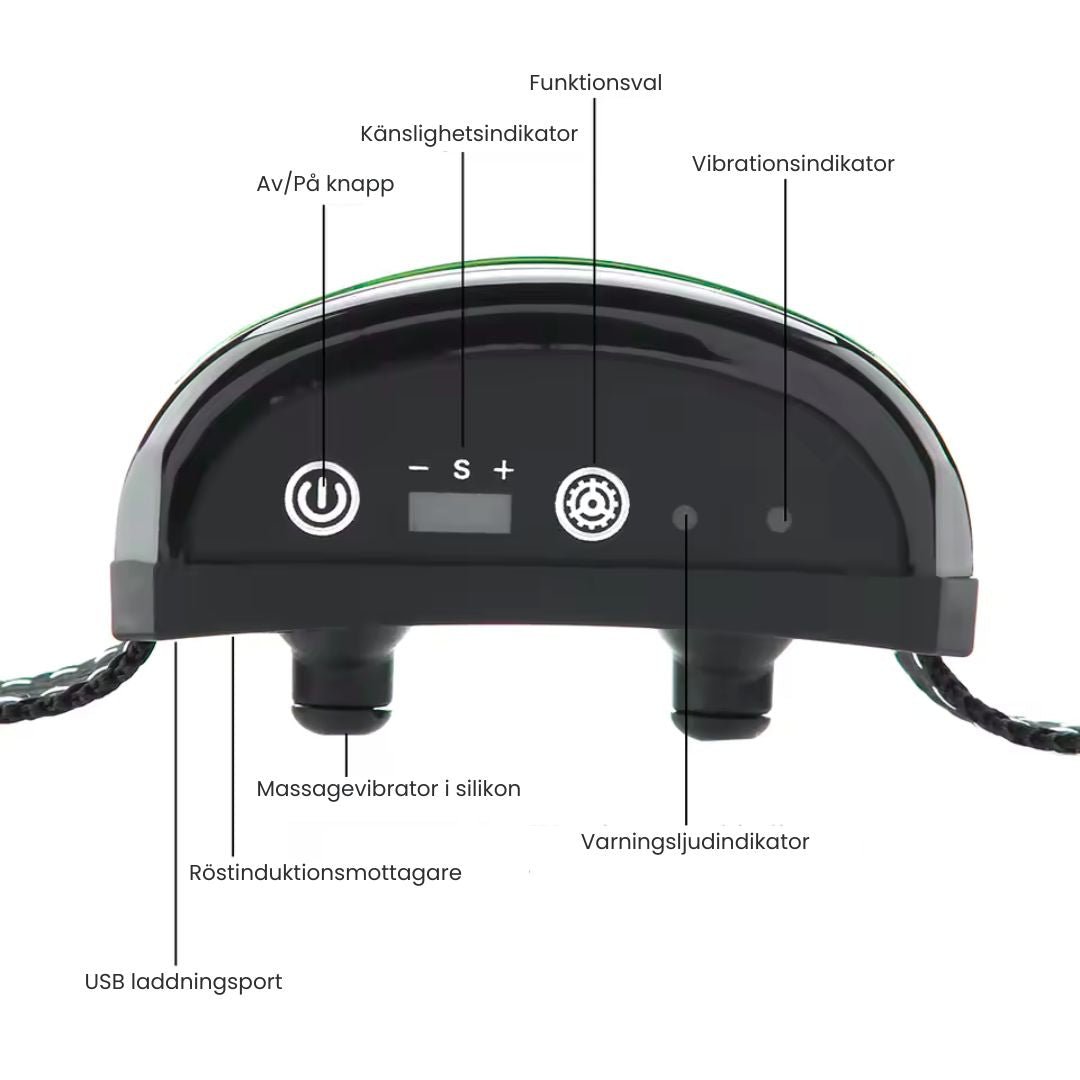 Antiskällhalsband med Vibrationskontroll – Effektiv och Skonsam Ljuddämpning