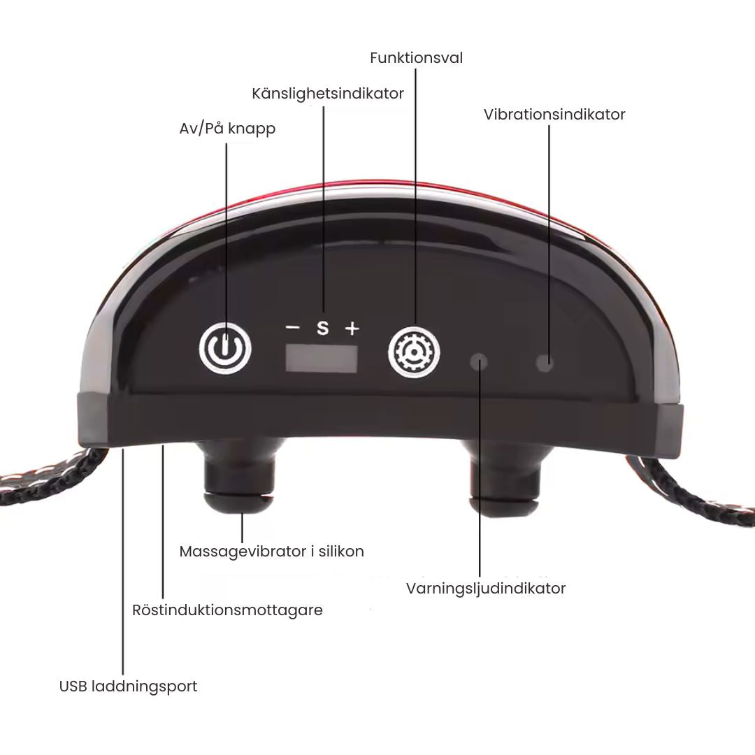 Antiskällhalsband med Vibrationskontroll – Effektiv och Skonsam Ljuddämpning