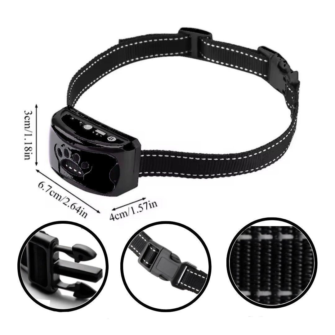 Antiskällhalsband med Vibrationskontroll – Effektiv och Skonsam Ljuddämpning