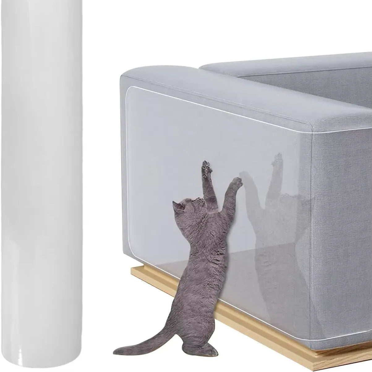 Genomskinligt Möbelskydd 30x40 cm Skyddar Mot Kattklös