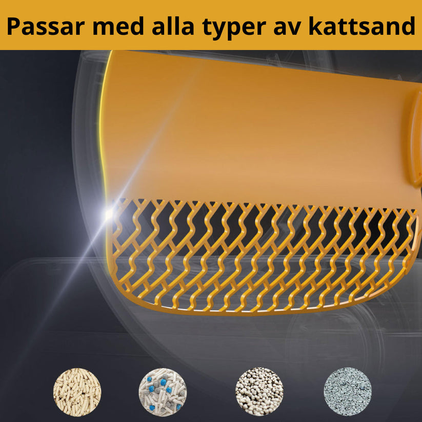 Självrengörande Kattlåda – Automatisk, Appstyrd & Doftfri Komfort