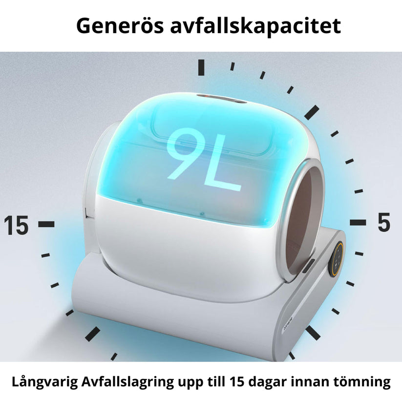 Självrengörande Kattlåda – Automatisk, Appstyrd & Doftfri Komfort