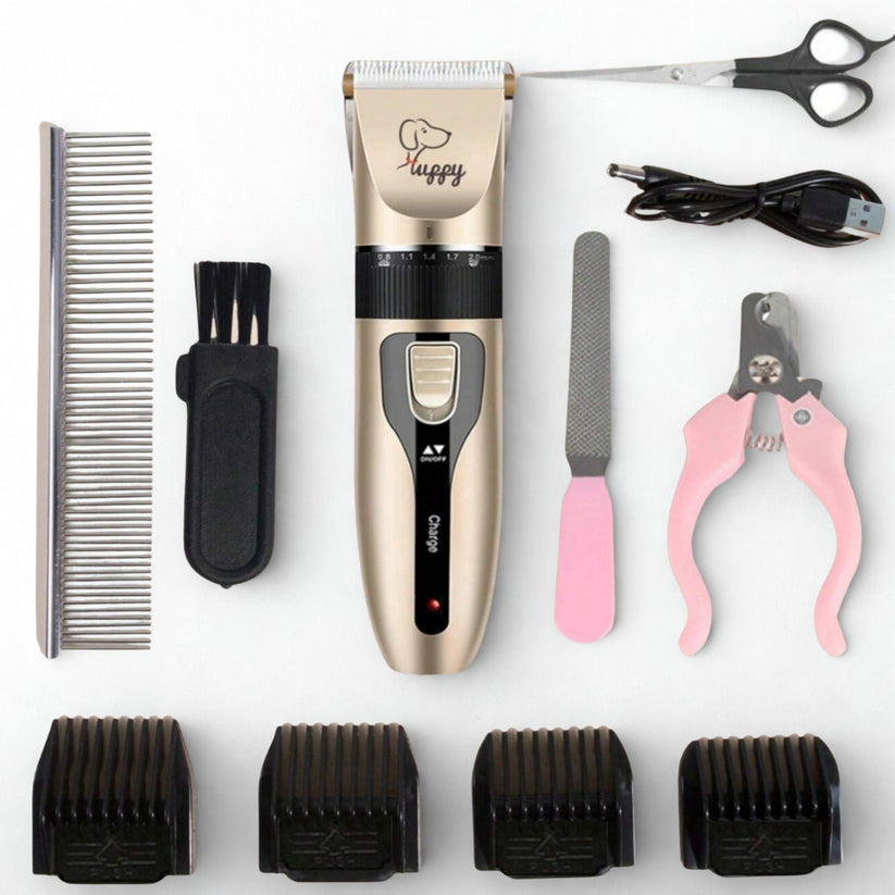 Groomingkit för Hund och Katt – Komplett och Enkel Trimming Hemma