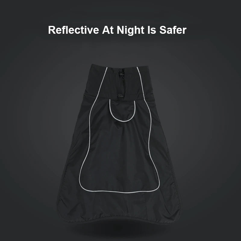Vattentätt Hundtäcke med Fleece – Reflekterande & Vindskyddande Design