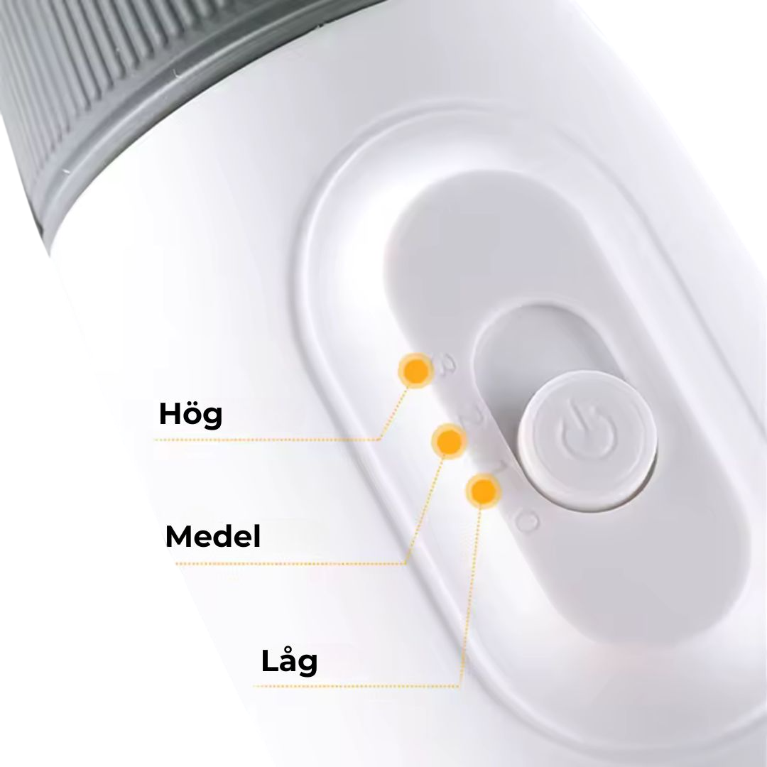 3-i-1 Pälsfön för Hund & Katt – Justerbar Värme, Borstar & Fönfunktion