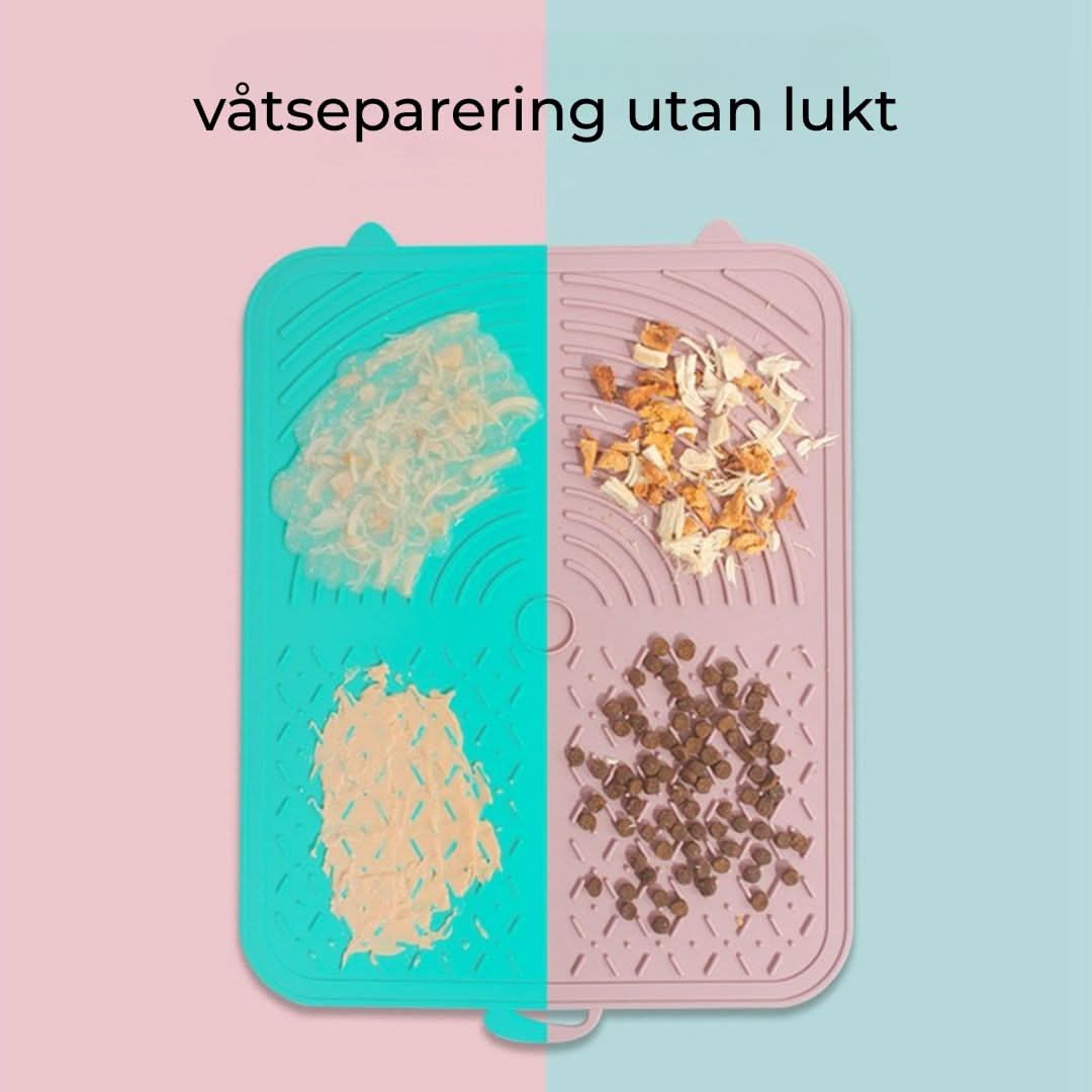 Slickmatta för Hund & Katt – Bromsa Matintaget och Aktivera Din Vän