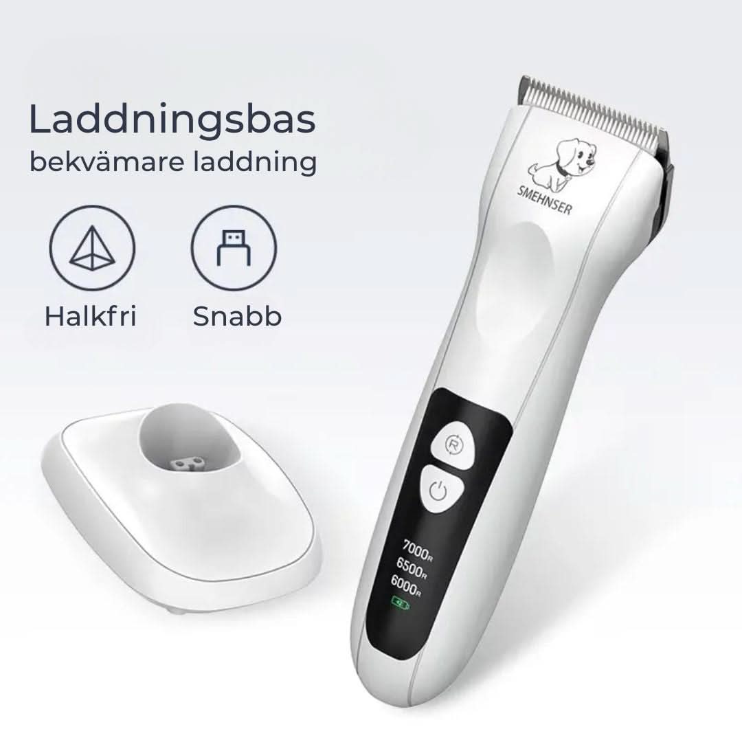 SMEHNSER T2B Djurtrimmer för känsliga djur