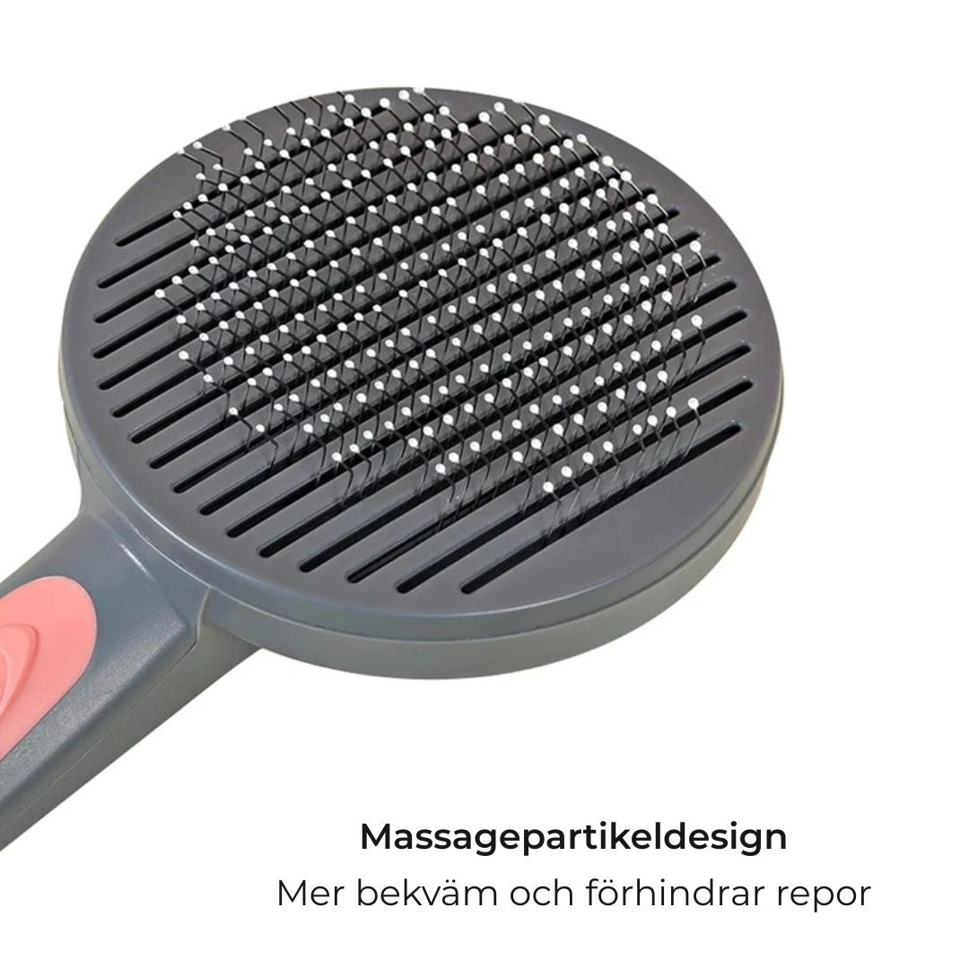 Klickborste för husdjur – effektiv pälsvård och tovor