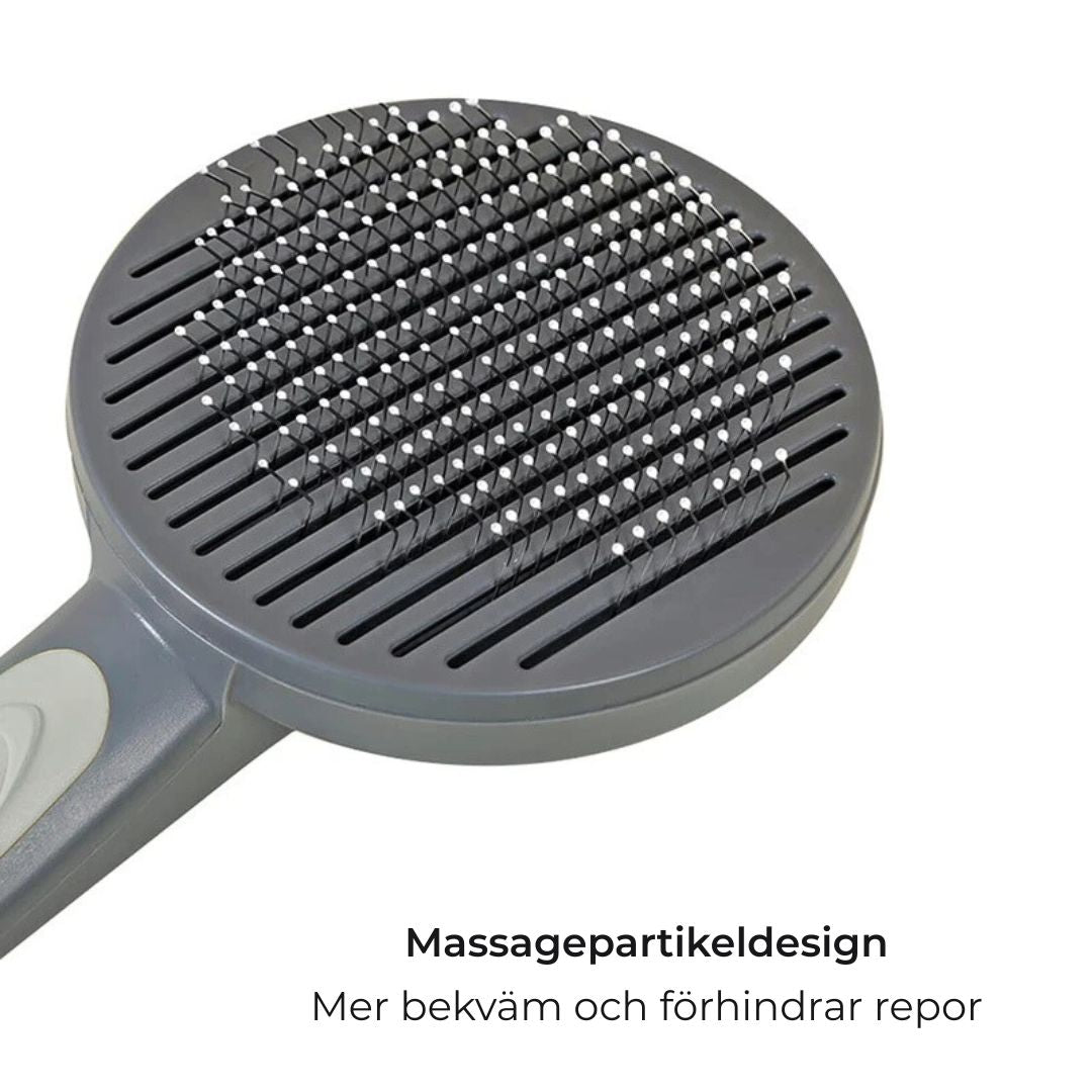 Klickborste för husdjur – effektiv pälsvård och tovor