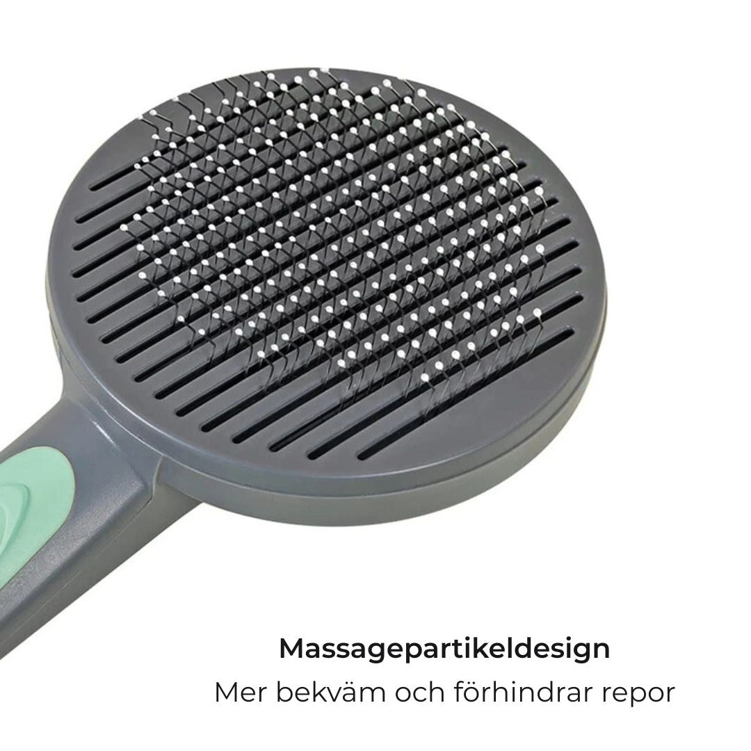 Klickborste för husdjur – effektiv pälsvård och tovor