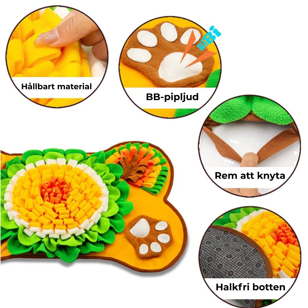 Aktiveringsmatta för Hund & Katt – Rolig Nosövning och Måltidslek