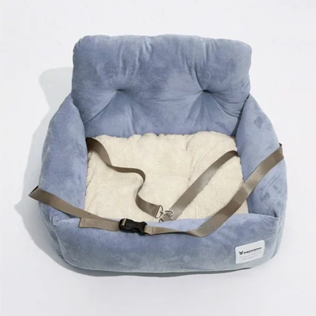 Bilsäte för hund & katt med Säkerhetsrem