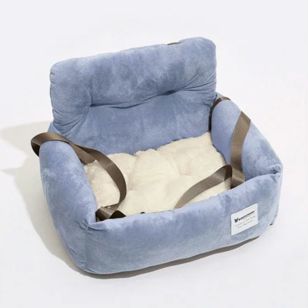 Bilsäte för hund & katt med Säkerhetsrem