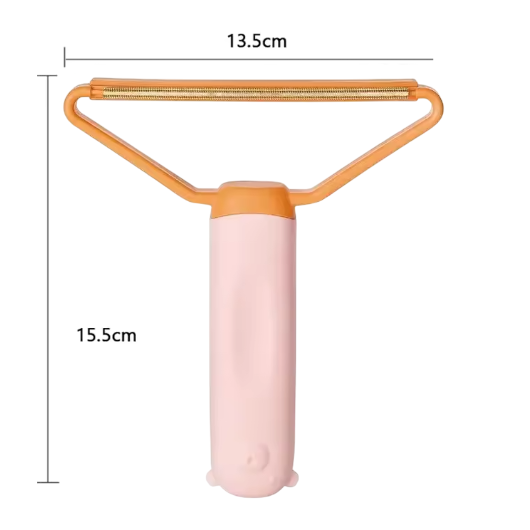 Dubbelsidig Luddskrapa för Kläder & Möbler – Fin & Grov Borste