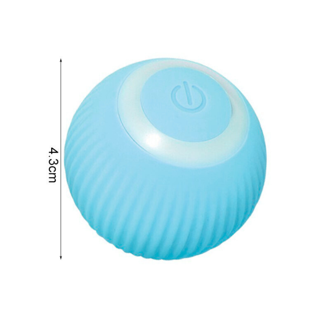 Elektrisk Rullande Kattleksak – Uppladdningsbar & Självstartande Boll