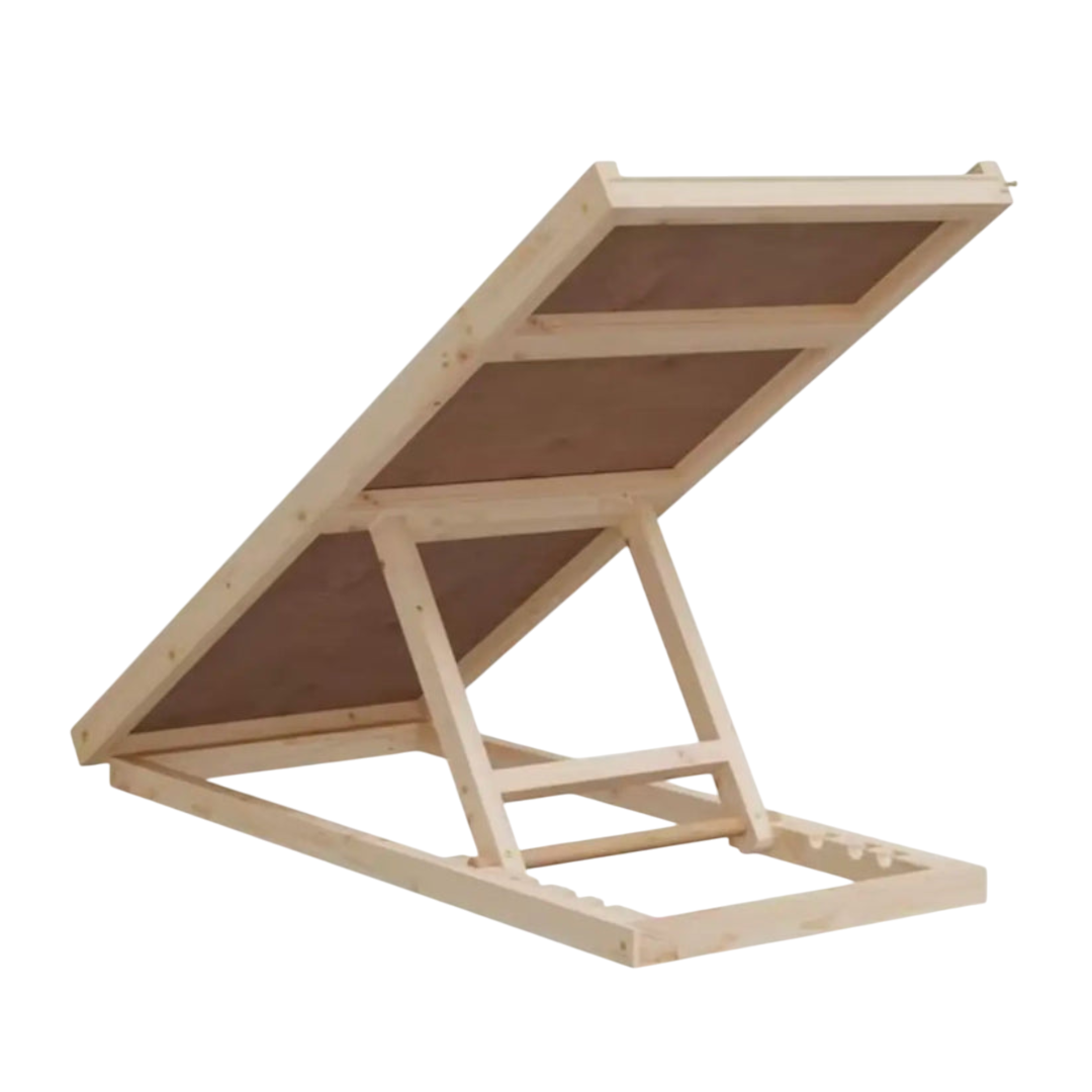 Justerbar Hundramp – Vikbar Träramp Med Halkskydd För Soffa & Säng