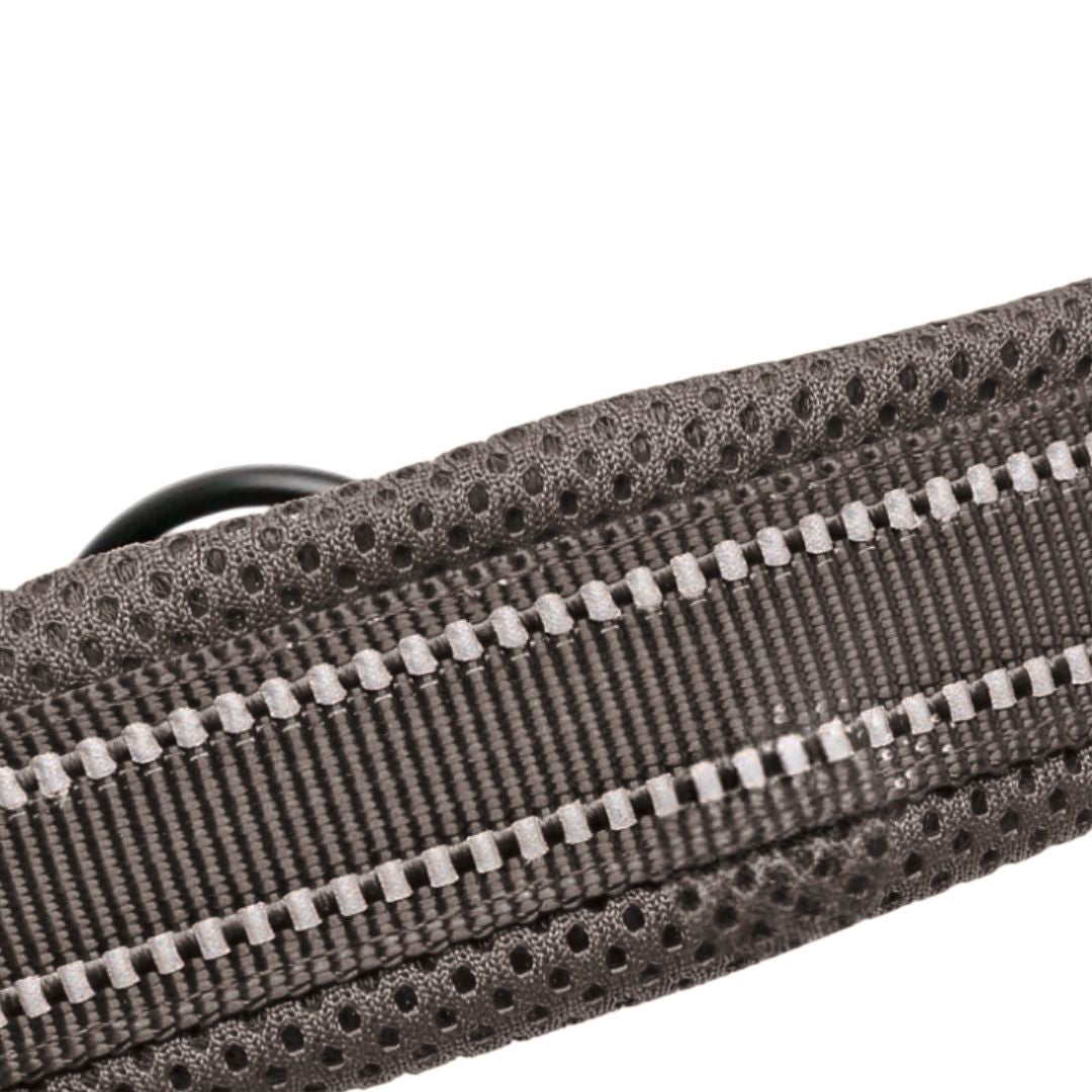 Justerbart Hundhalsband med Reflex – Bekvämt och Säkert för Alla Raser
