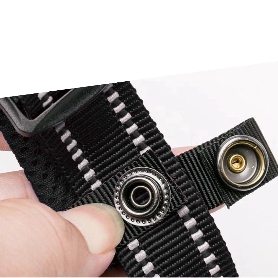 Justerbart Hundhalsband med Reflex – Bekvämt och Säkert för Alla Raser