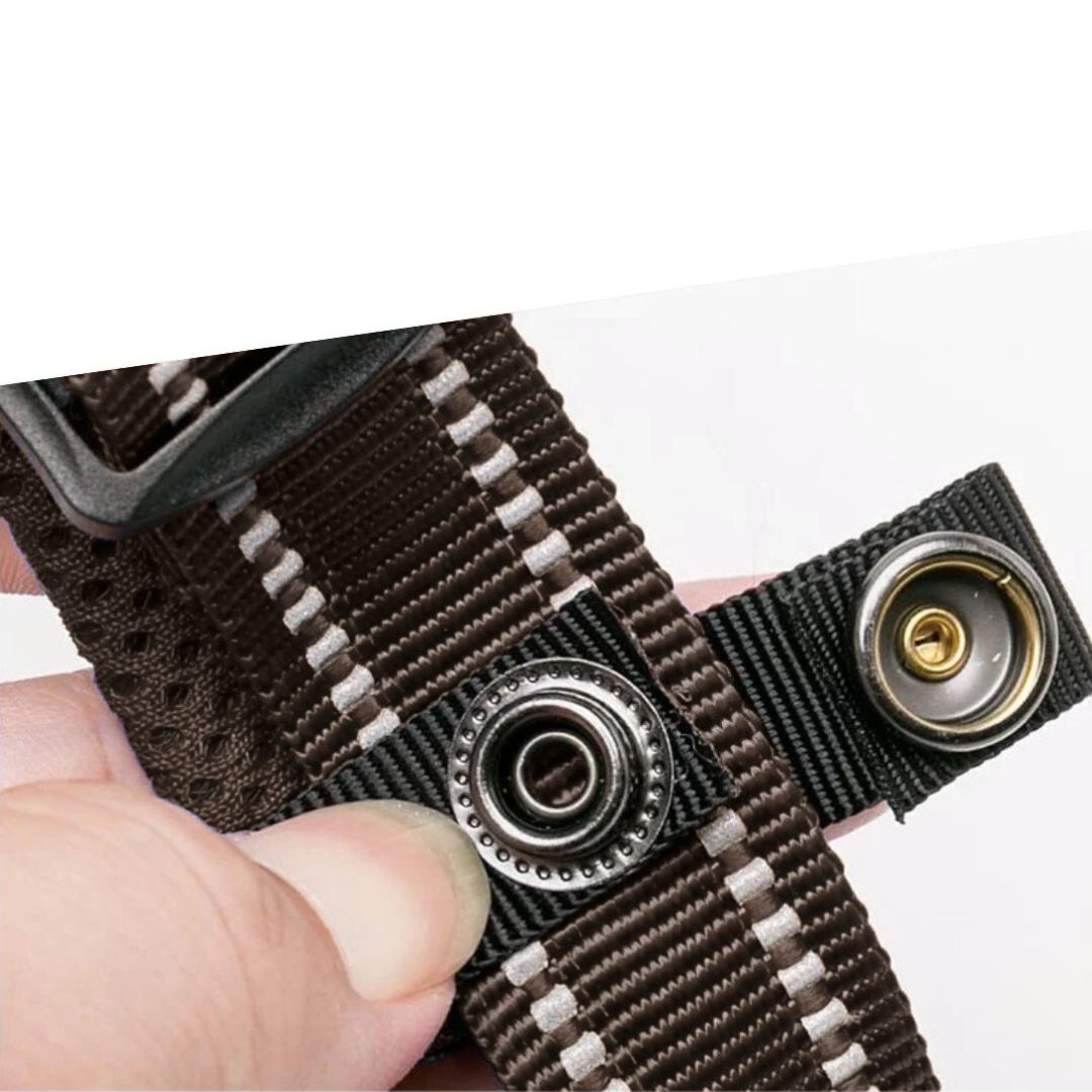 Justerbart Hundhalsband med Reflex – Bekvämt och Säkert för Alla Raser