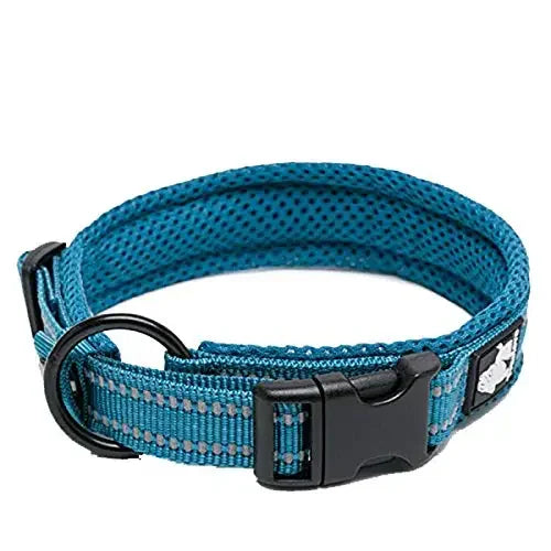 Justerbart Hundhalsband med Reflex – Bekvämt och Säkert för Alla Raser