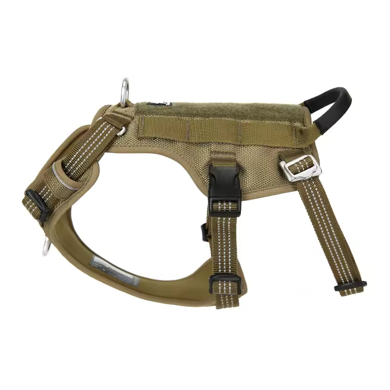 Dragsele med anti-dragfunktion och reflekterande säkerhet för hund