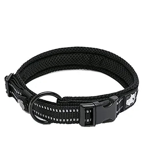 Justerbart Hundhalsband med Reflex – Bekvämt och Säkert för Alla Raser