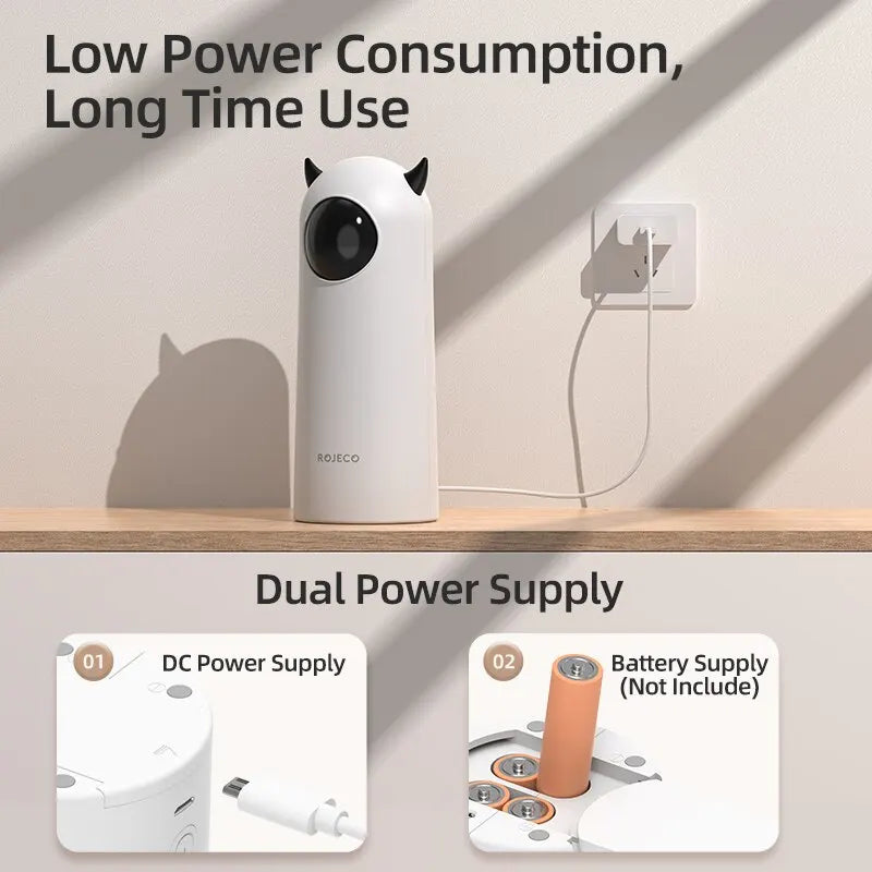 Automatisk laserpekare för katt – 4 laserlägen och USB-batteri
