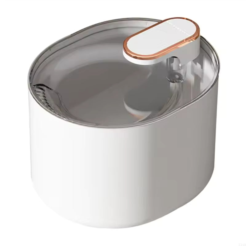 Hundfontän 3L – Tyst & Stilren Vattenautomat Med LED & USB-anslutning