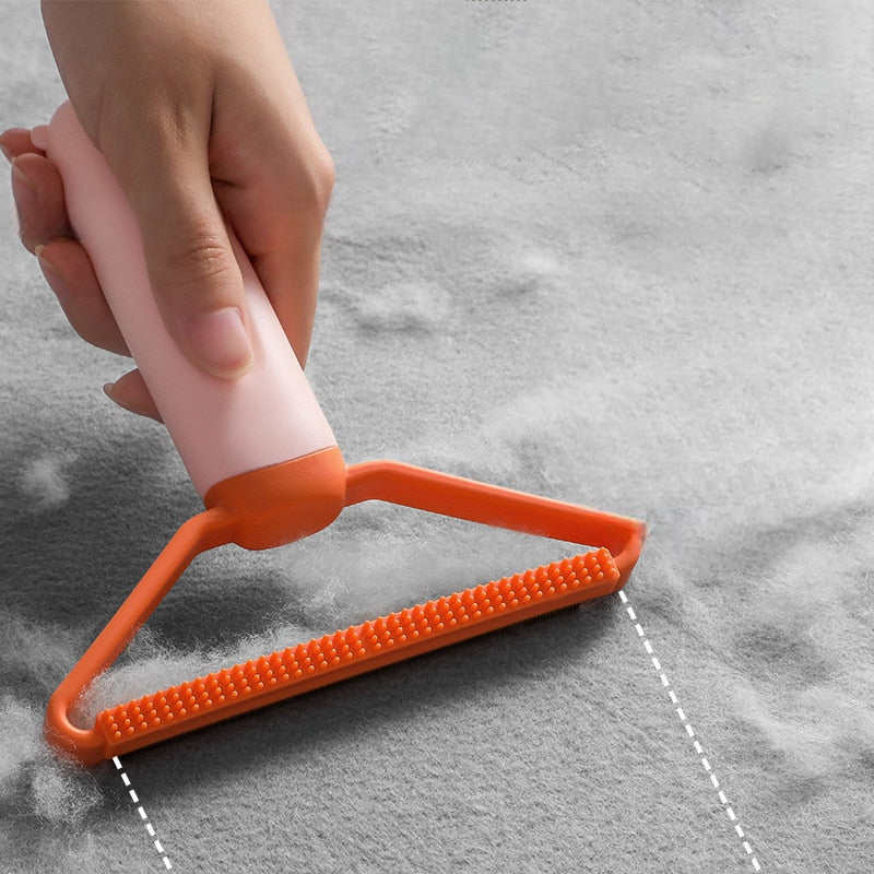 Dubbelsidig Luddskrapa för Kläder & Möbler – Fin & Grov Borste