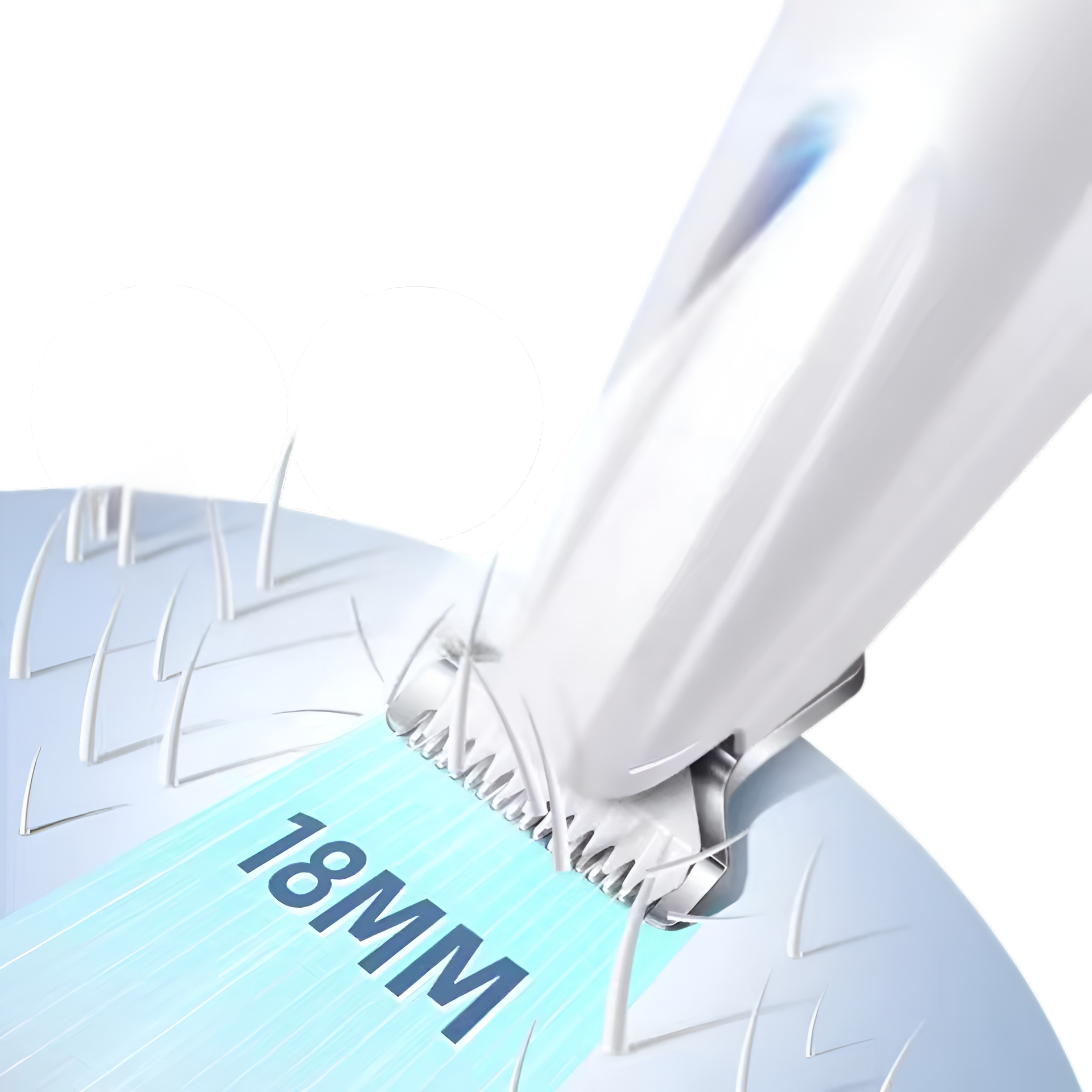 Tyst och Skonsam Tasstrimmer för Hund och Katt – Precision för Känsliga Områden