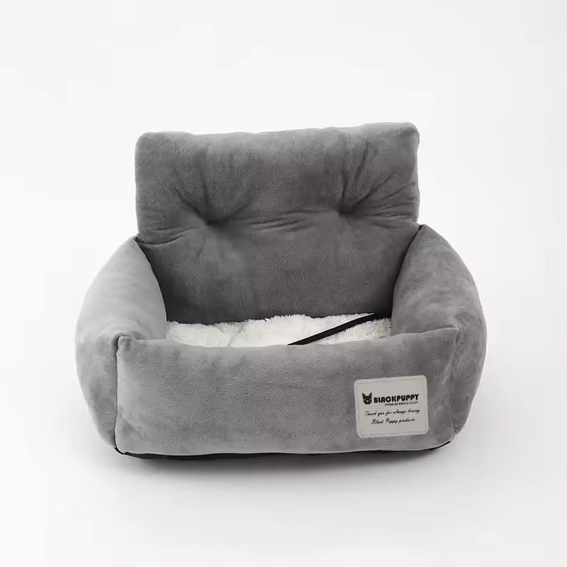 Bilsäte för hund & katt med Säkerhetsrem