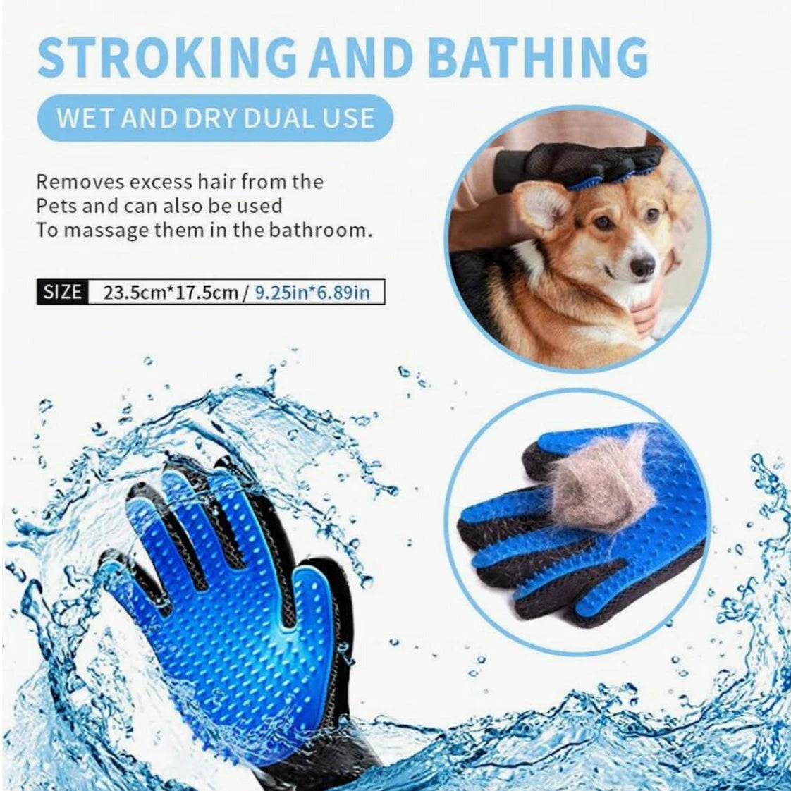 Komplett Grooming Set – Pälsvård & Hygien för Hund och Katt