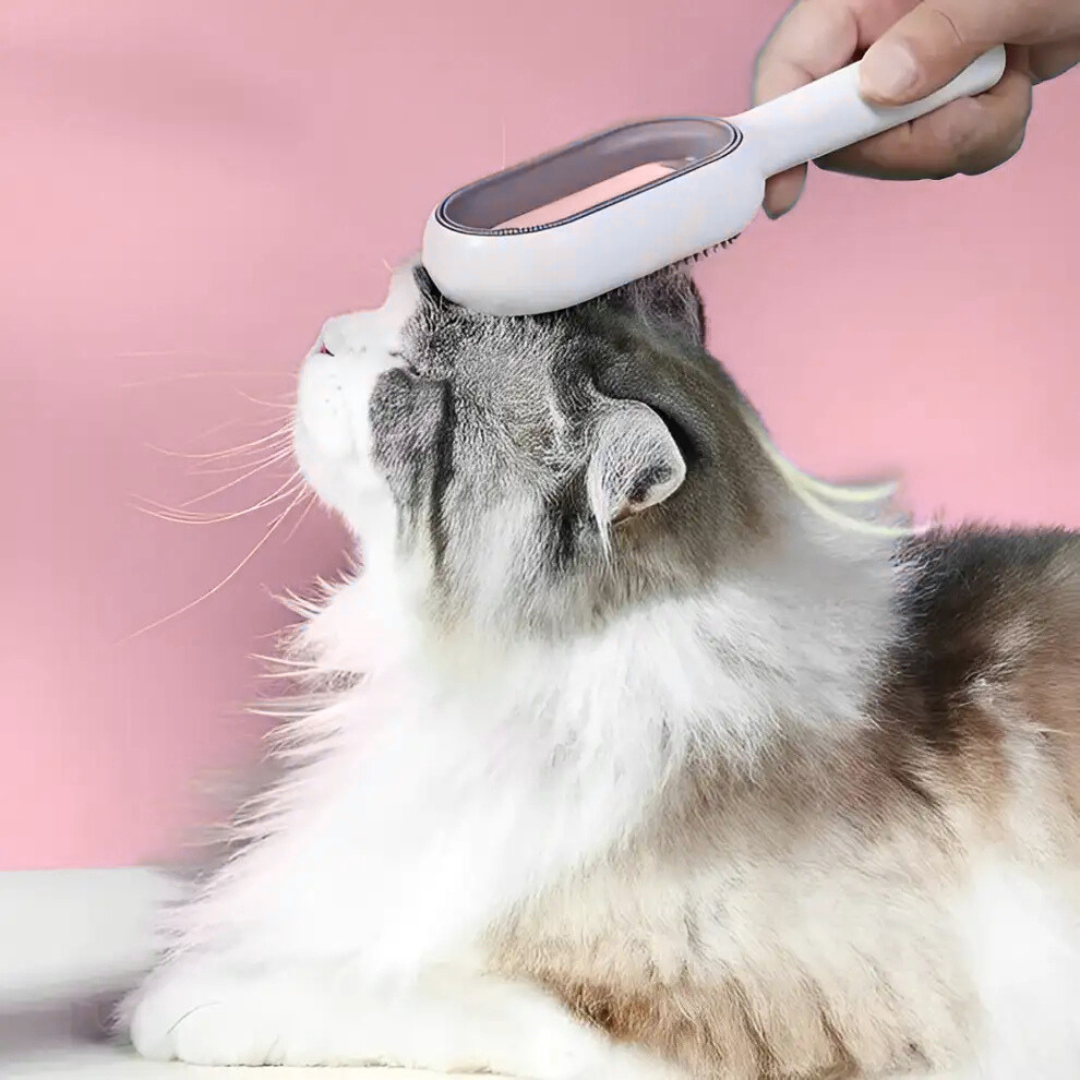 Dubbelsidig Päls- & Textilborste – Ergonomisk, Multifunktionell för Husdjur & Hem